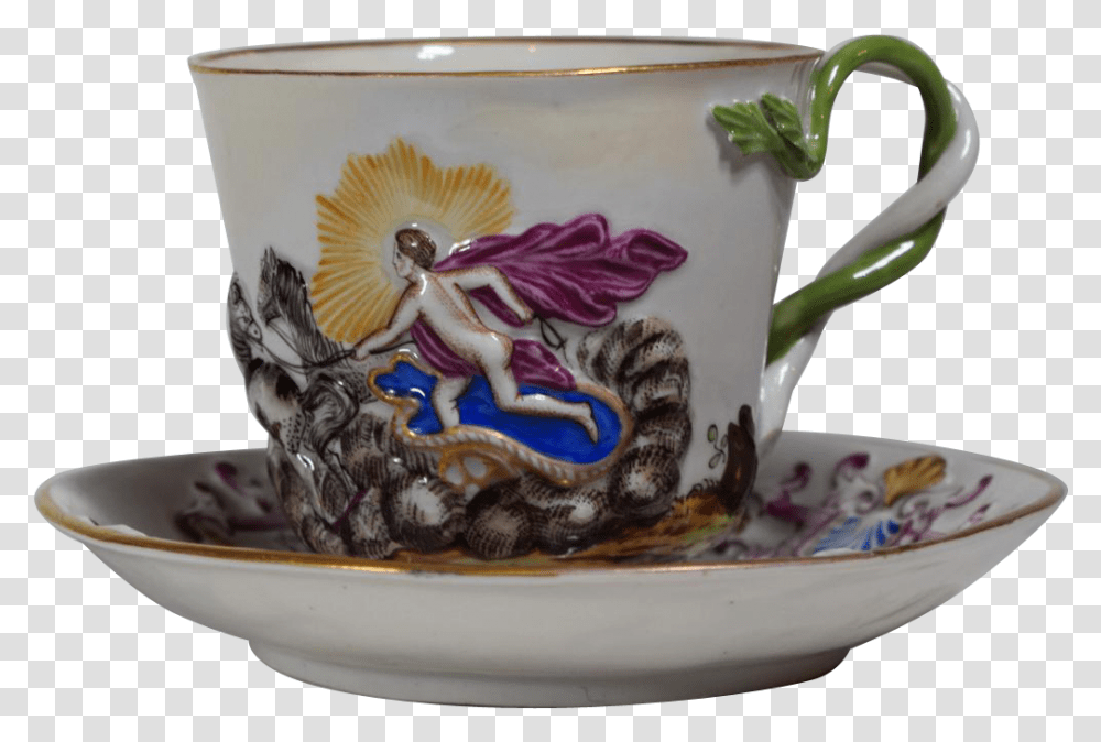 Coffee Cup, Saucer, Pottery, Porcelain Transparent Png