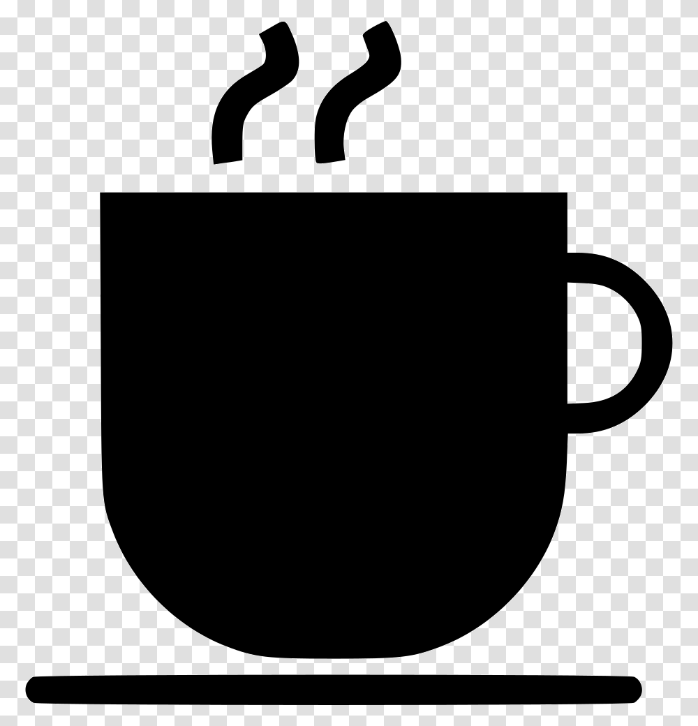 Coffee Cup, Stencil Transparent Png