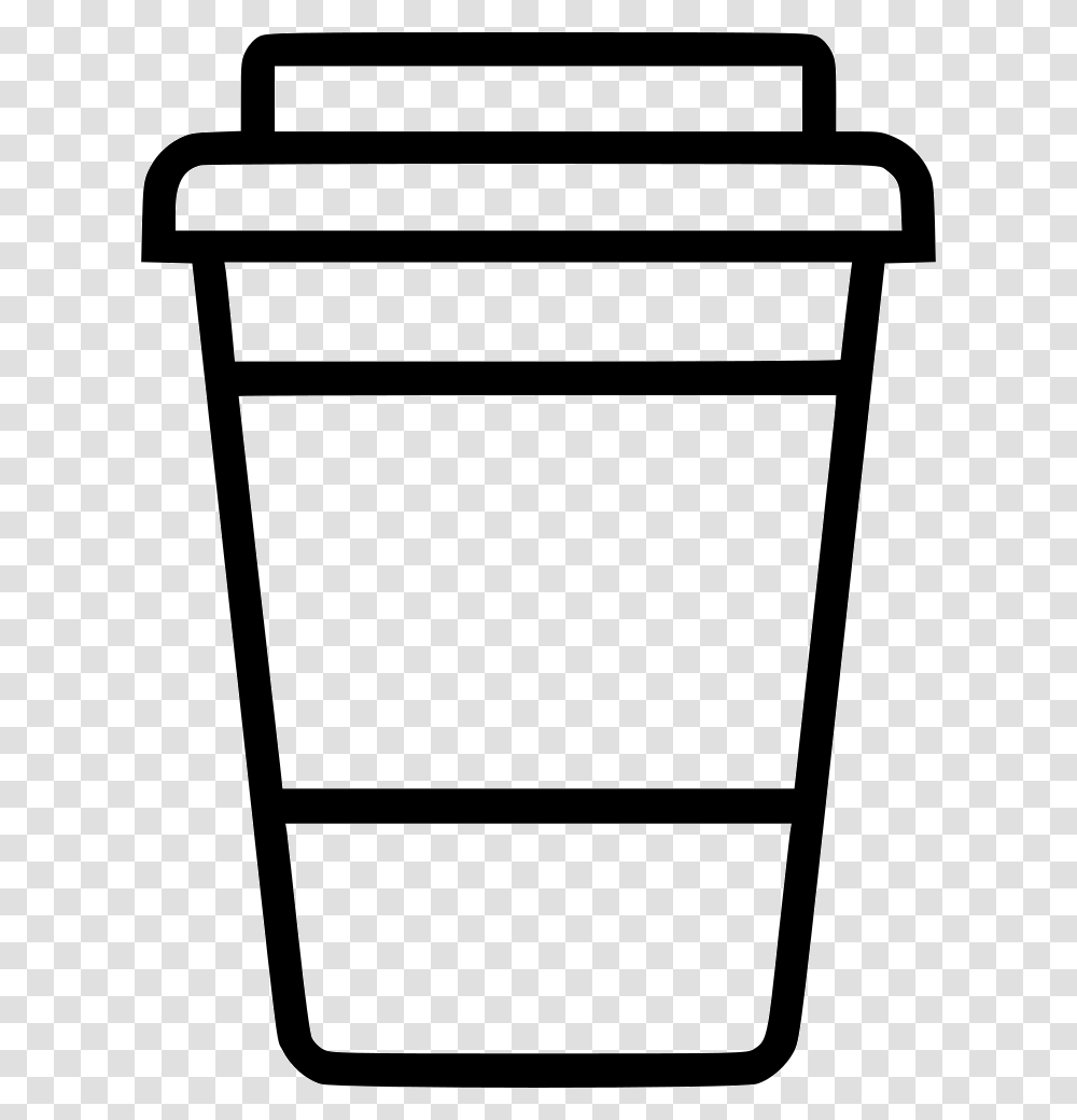 Coffee Cup To Go Icon Free Download, Stencil, Rug Transparent Png