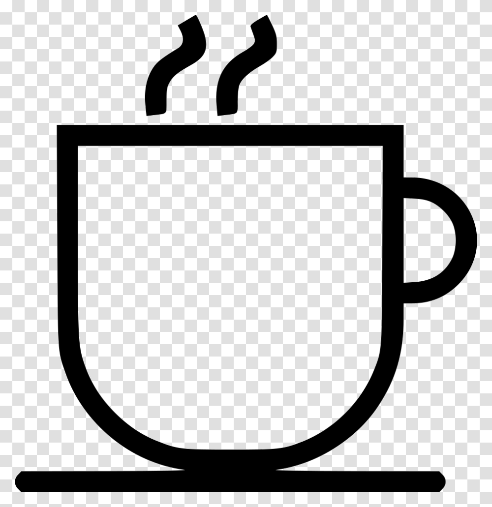 Coffee Cups Icon Free Download, Stencil, Lamp Transparent Png