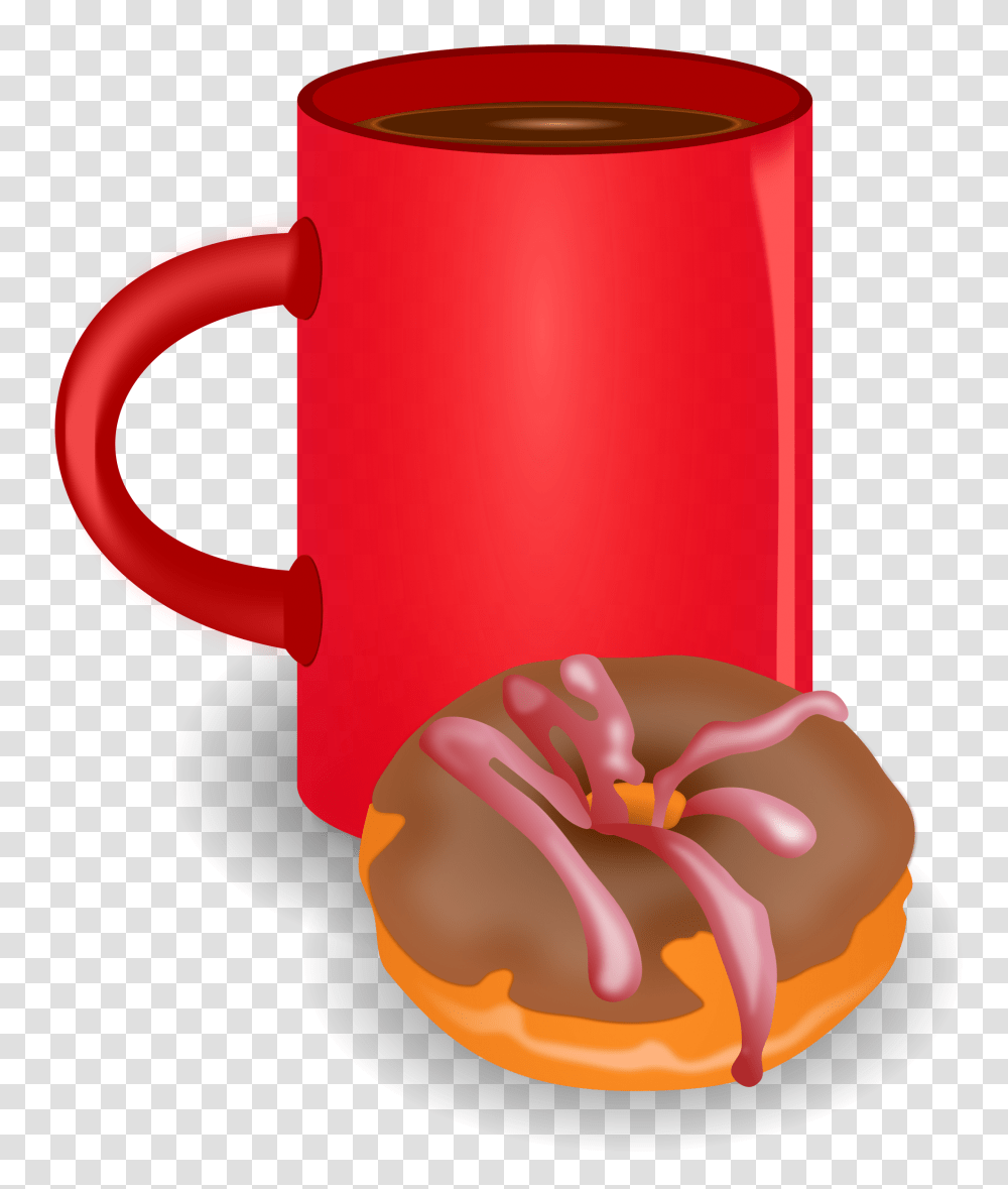 Coffee Doghnout, Coffee Cup, Latte, Beverage, Drink Transparent Png