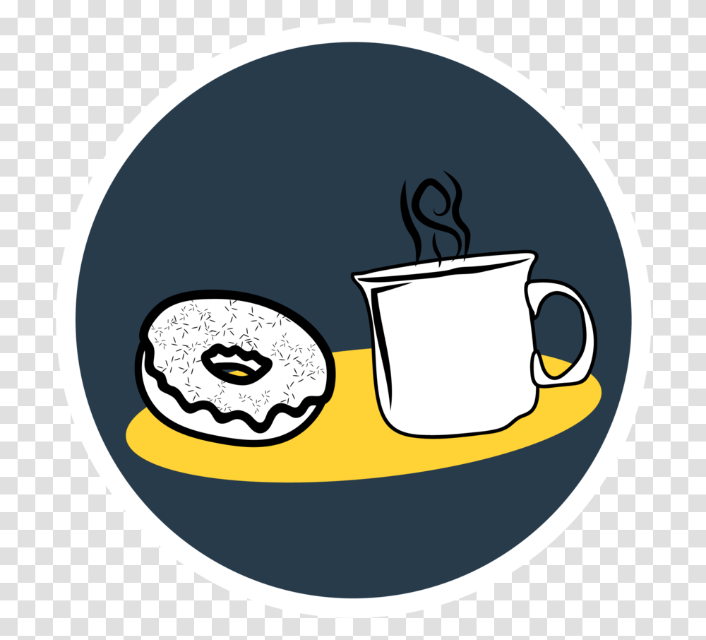 Coffee Donuts Icon Coffee Illustration Icone, Coffee Cup, Label Transparent Png