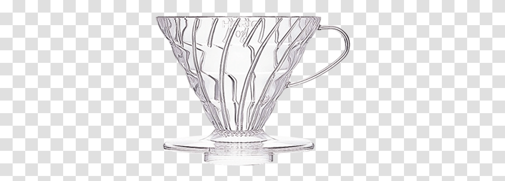 Coffee Dripper 02 Plastic Clear V60, Glass, Jar, Vase, Pottery Transparent Png