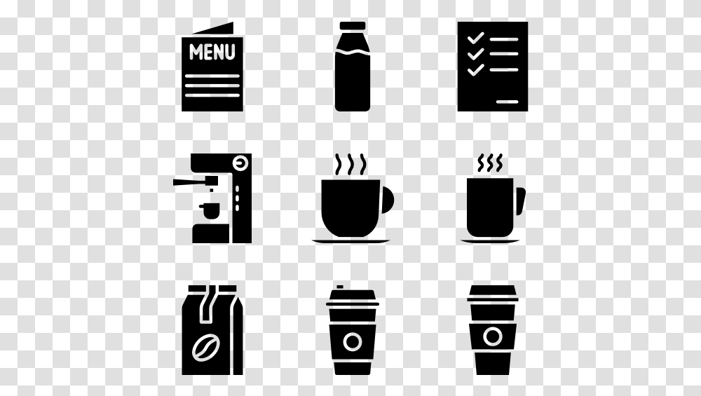 Coffee Espresso Icon Vector Free, Gray, World Of Warcraft Transparent Png