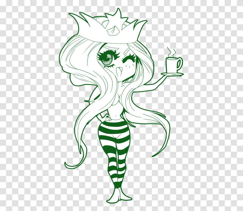 Coffee Espresso Starbucks Drawing Cute Drawings Of Starbucks, Symbol, Horse, Mammal, Animal Transparent Png