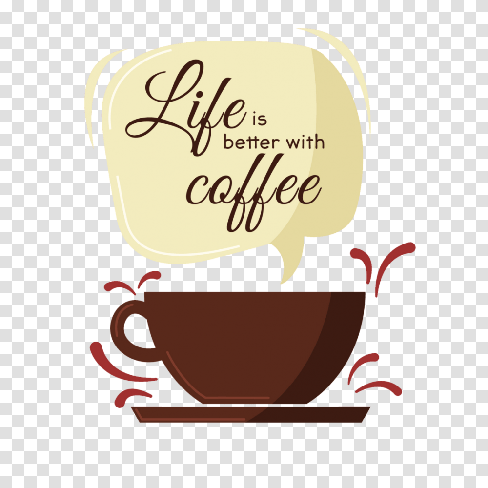 Coffee Free Vector Vector Clipart, Coffee Cup, Saucer, Pottery Transparent Png