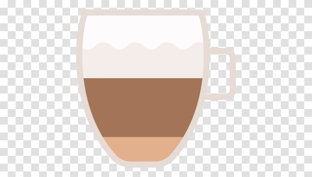 Coffee Latte Macchiato Icon Free Of The Free Barista And Coffee, Coffee Cup, Pottery, Tape, Jar Transparent Png