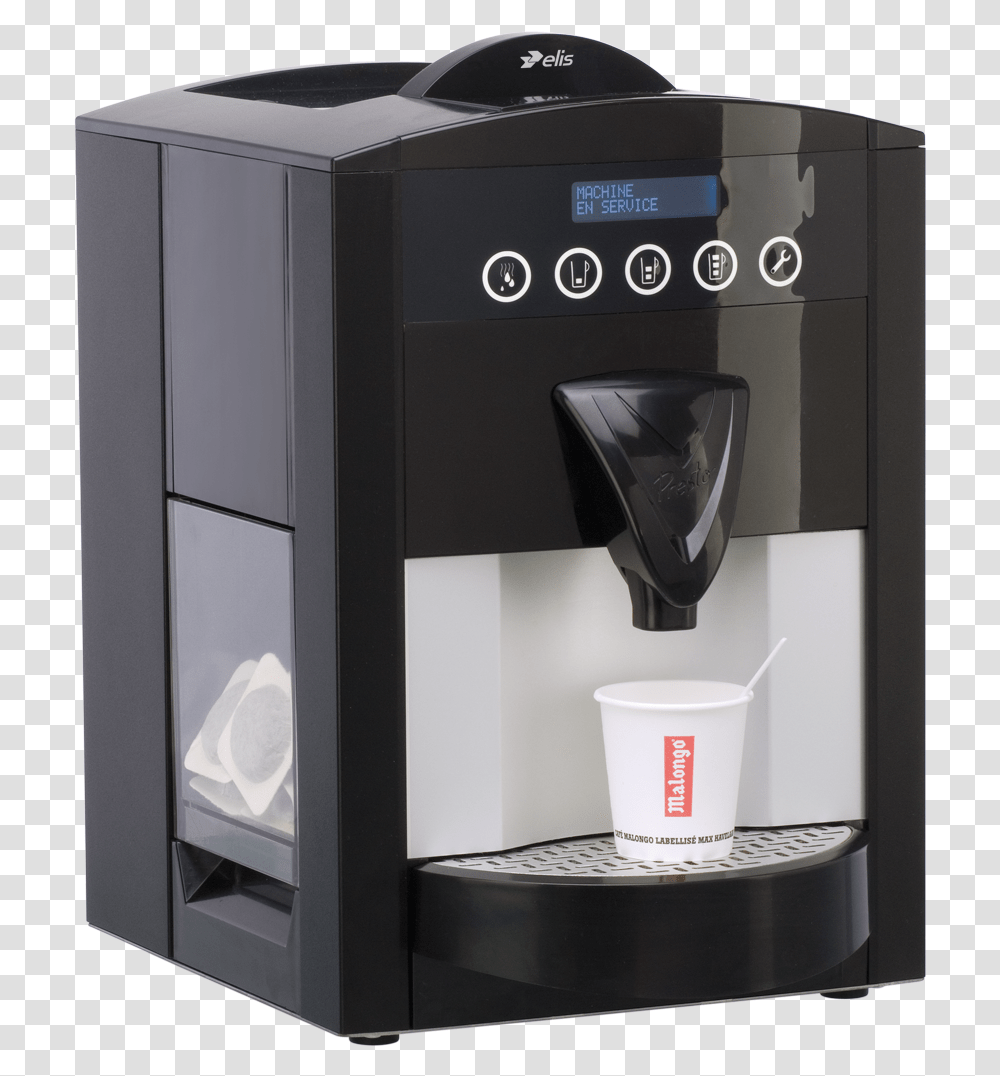 Coffee Machine Elis Malongo, Coffee Cup, Appliance, Mailbox, Letterbox Transparent Png
