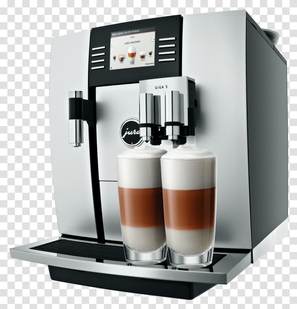 Coffee Machine Giga 5 Jura, Espresso, Coffee Cup, Beverage, Drink Transparent Png