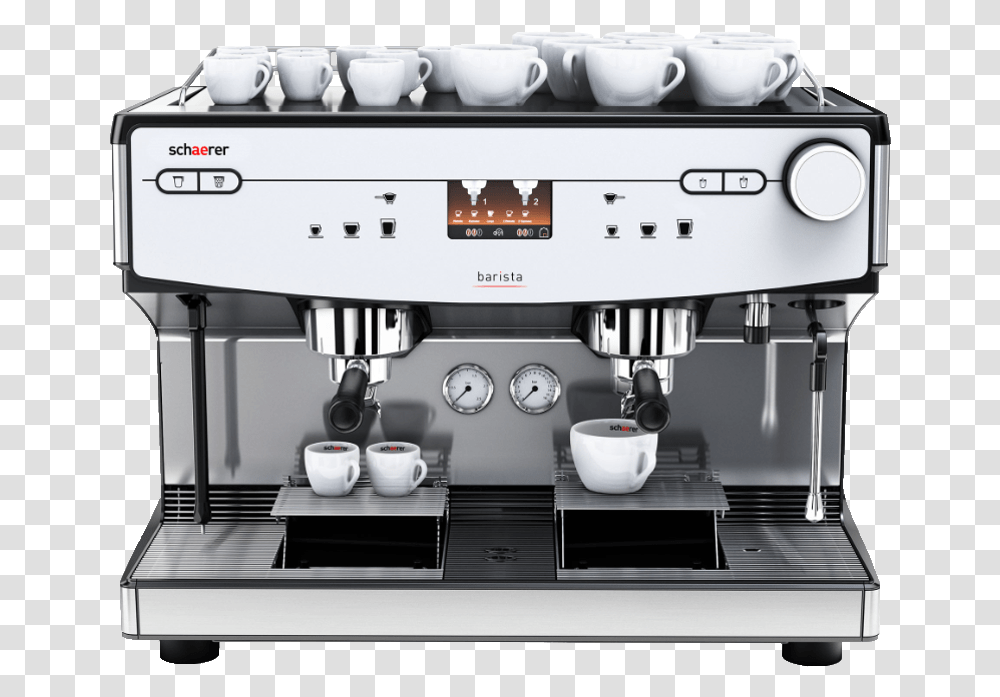 Coffee Machine Image Schaerer Barista, Coffee Cup, Espresso, Beverage, Drink Transparent Png