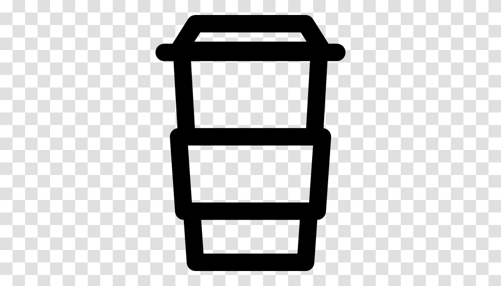 Coffee, Mailbox, Letterbox, Stencil, Light Transparent Png