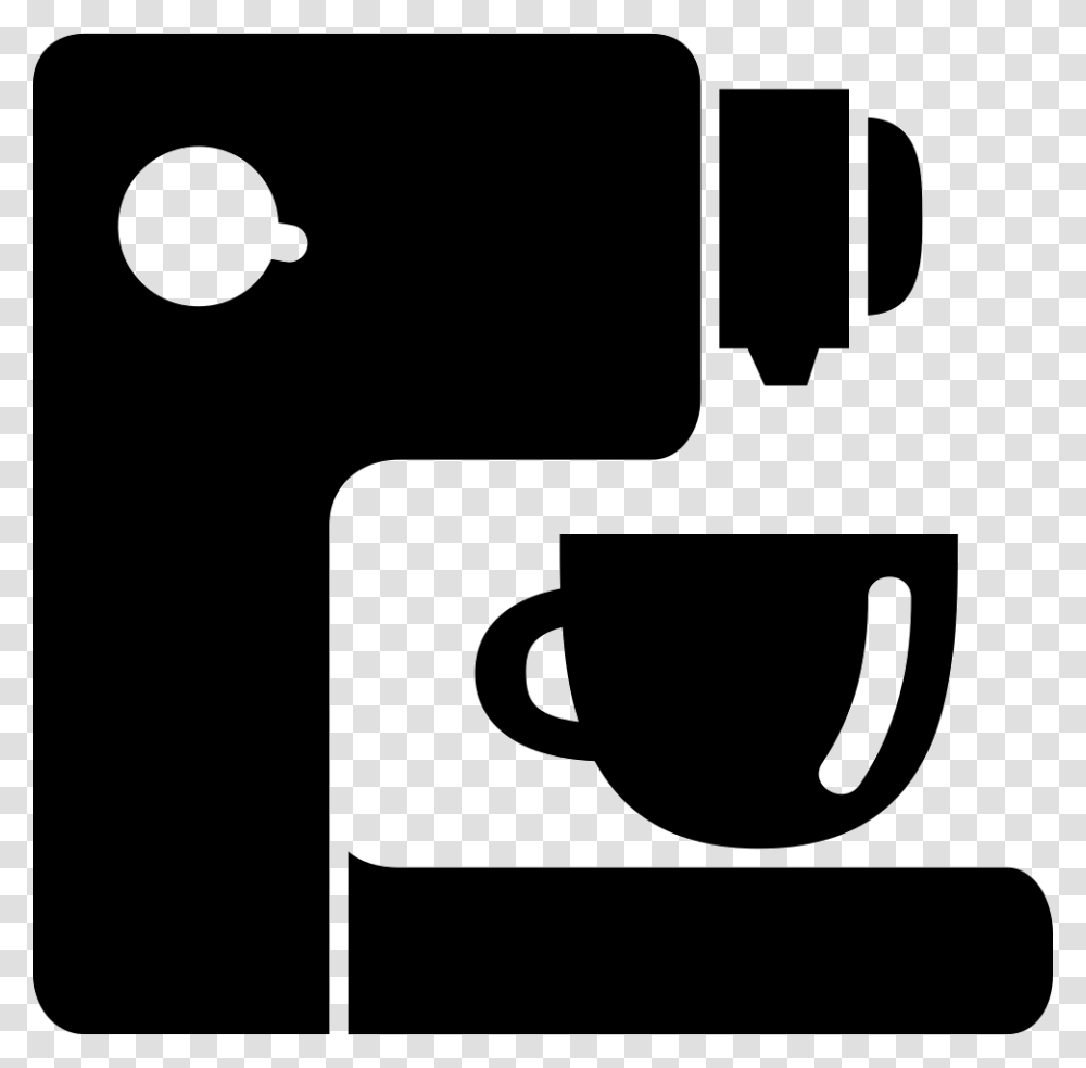 Coffee Maker Icon, Coffee Cup, Electronics, Moon, Outer Space Transparent Png