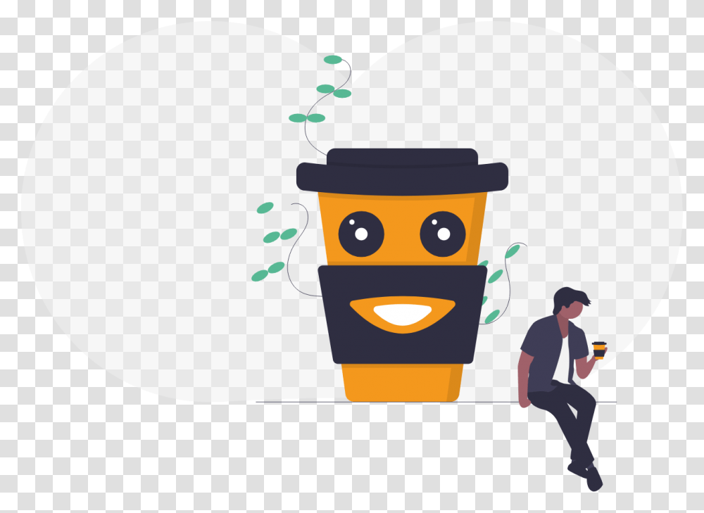 Coffee, Person, Drawing, Outdoors Transparent Png