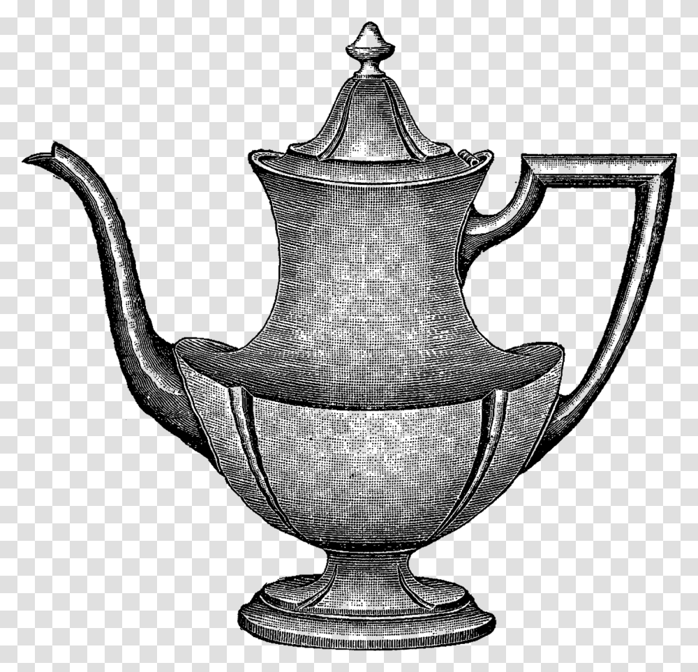 Coffee Pot Clip Art Vintage Silver Teapot, Outdoors, Star Symbol, Astronomy Transparent Png