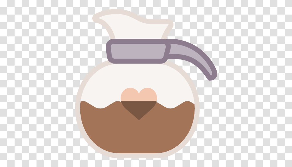Coffee Pot Heart Free Icon Of The Barista And Corazon Y Cafe, Pottery, Teapot, Kettle Transparent Png