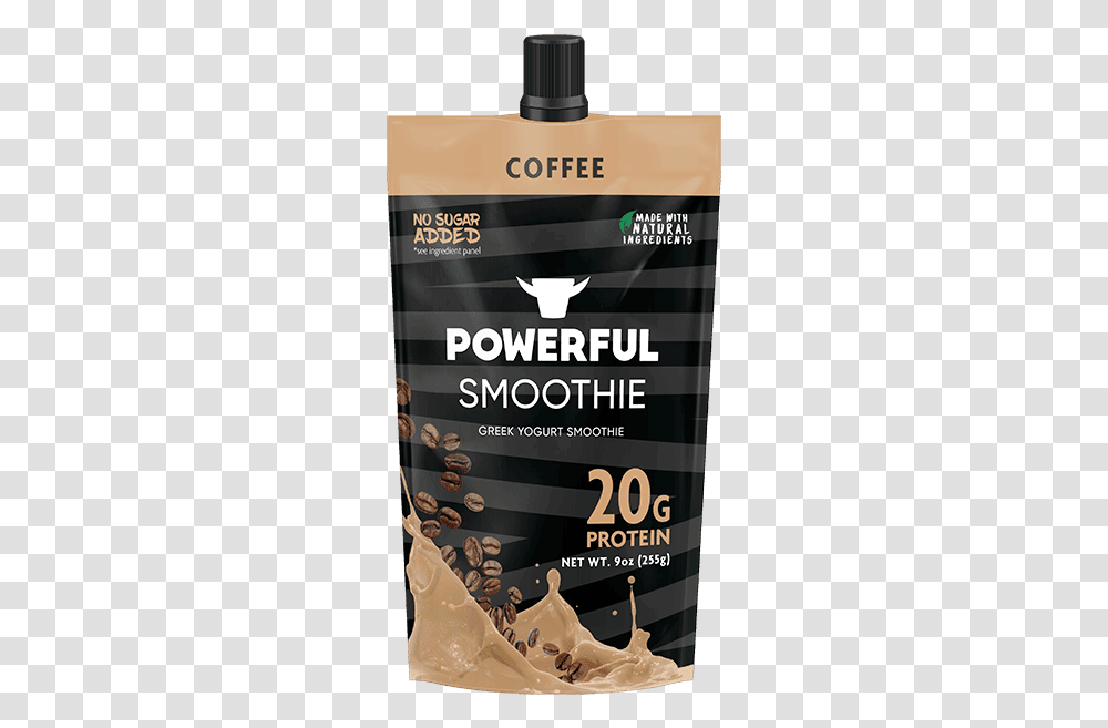 Coffee Protein Smoothie Powerful Yogurt Smoothie, Beverage, Coffee Cup, Poster Transparent Png