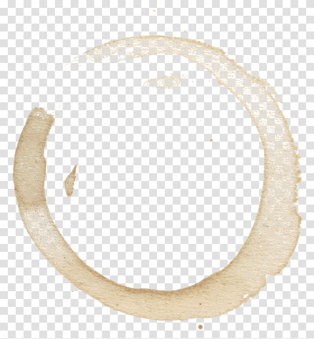 Coffee Ring Download Circle, Horseshoe, Rug Transparent Png