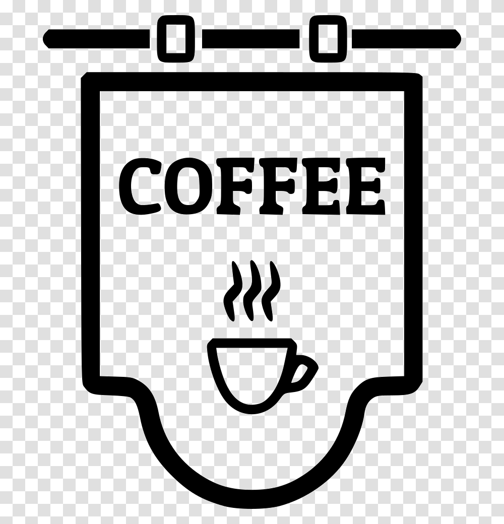 Coffee Shop Sign Coffee Shop Icon, Label, Sticker Transparent Png