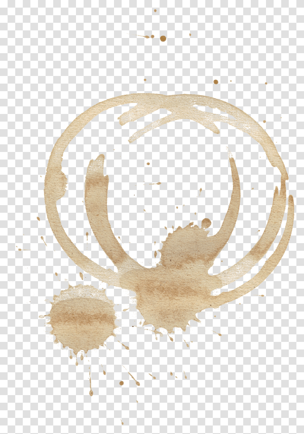 Coffee Stain 2 Illustration, Food Transparent Png