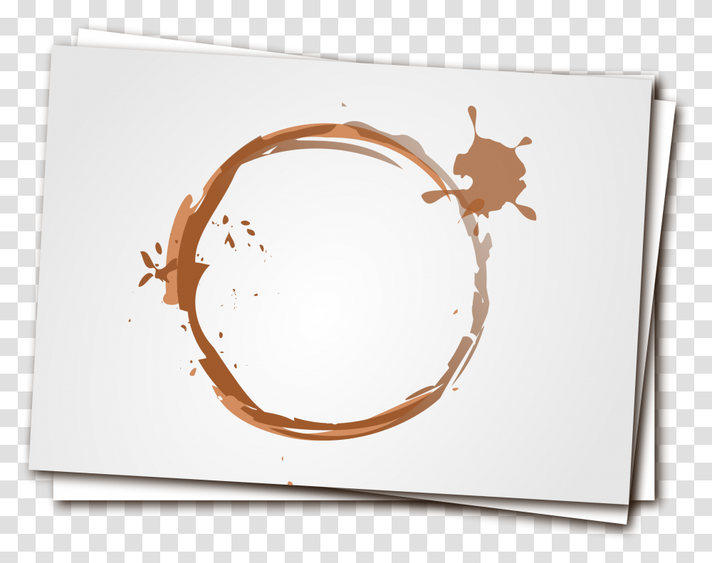 Coffee Stain Clip Arts Coffee Stain Big, Painting, Paper, Drawing, White Board Transparent Png