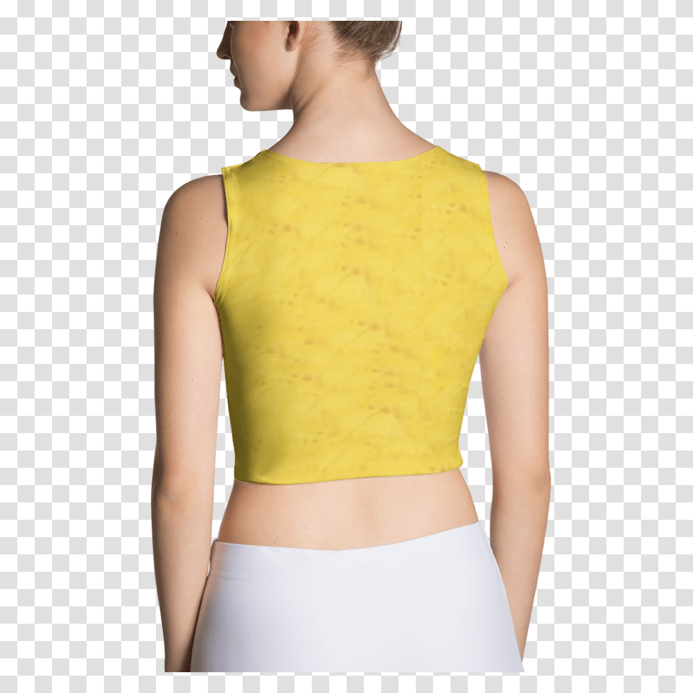 Coffee Stain Cut Sew Crop Top, Person, Underwear, Lingerie Transparent Png