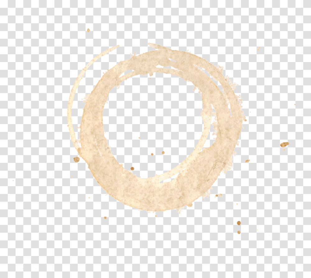 Coffee Stain Image Circle, Text, Fungus, Label, Weapon Transparent Png