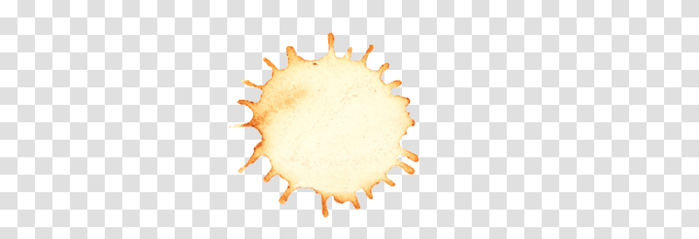 Coffee Stains Nickpic Circle, Bonfire, Flame, Peel Transparent Png