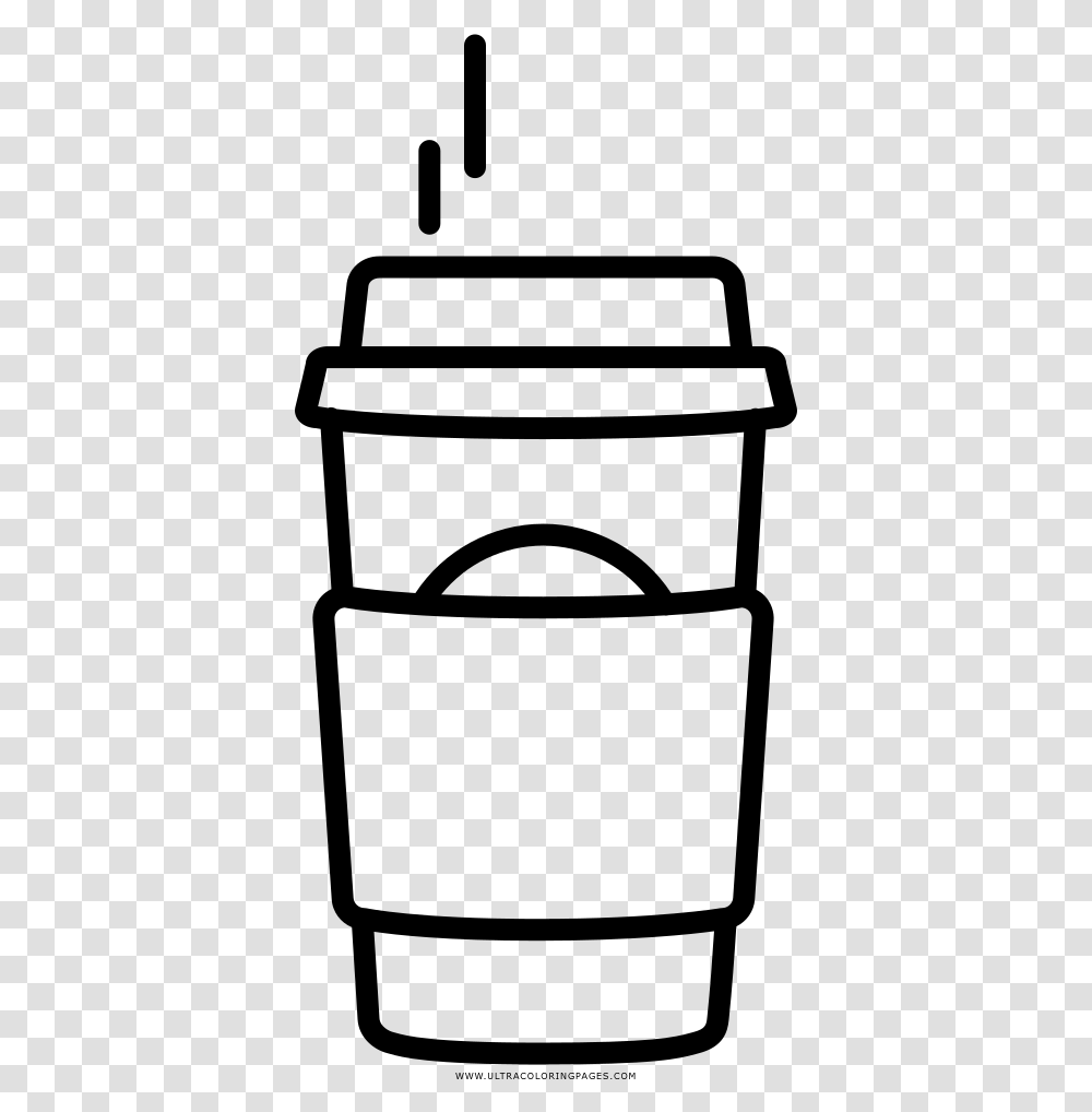 Coffee Starbucks Coloring, Gray, World Of Warcraft Transparent Png