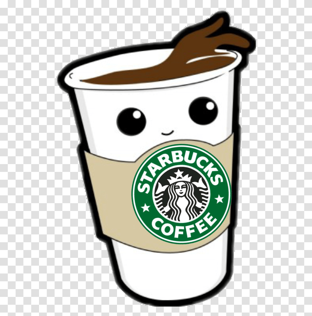 Coffee Starbucks Cup Background Clipart Tea Cafe Starbucks Stickers, Dessert, Food, Milk, Beverage Transparent Png
