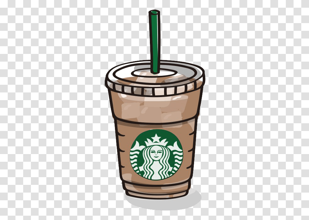 Coffee Starbucks Drawing Cup Frappuccino Starbucks Clipart, Barrel, Milk, Beverage, Drink Transparent Png