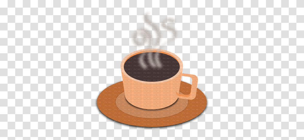 Coffee Steam, Saucer, Pottery, Coffee Cup Transparent Png
