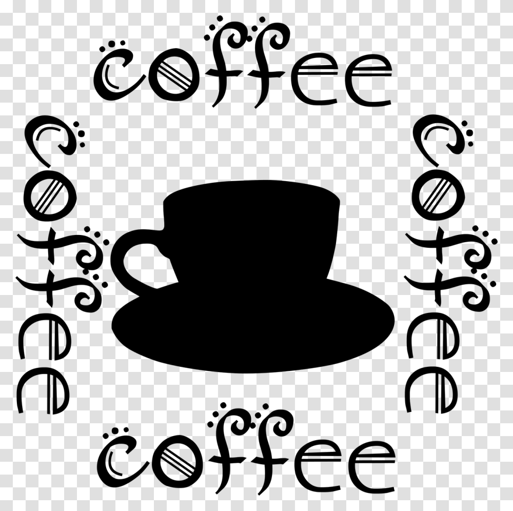 Coffee Symbol Silhouette Free Picture Coffee Cup, Gray, World Of Warcraft Transparent Png