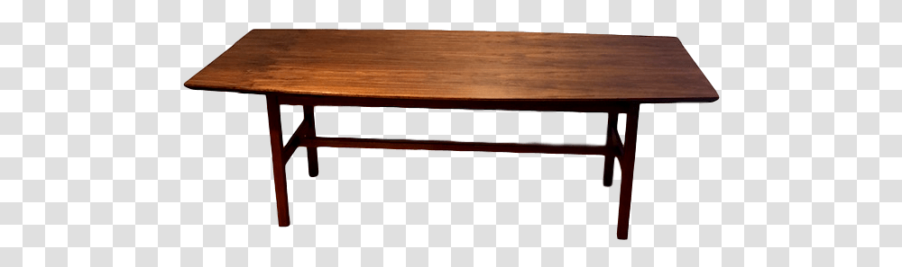 Coffee Table Rattan Shelf Mid Century Modern Parker, Furniture, Tabletop, Desk, Piano Transparent Png