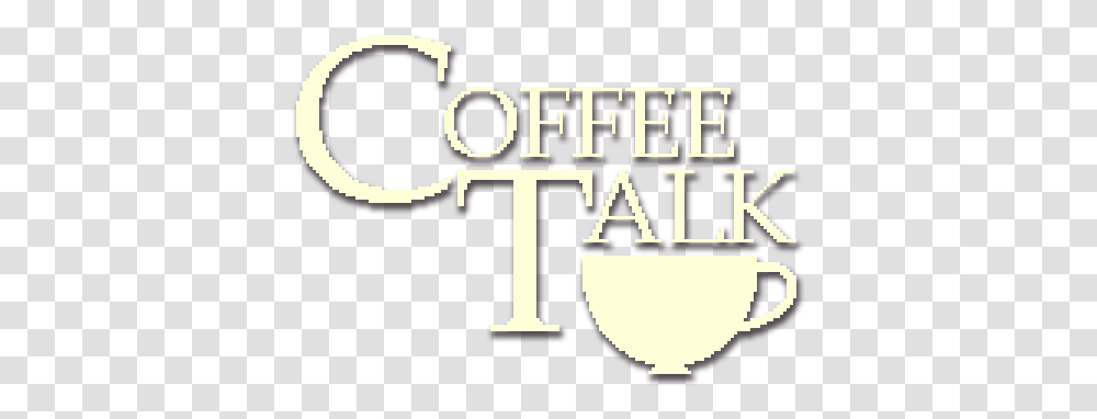 Coffee Talk Emblem, Text, Symbol, Logo, Trademark Transparent Png