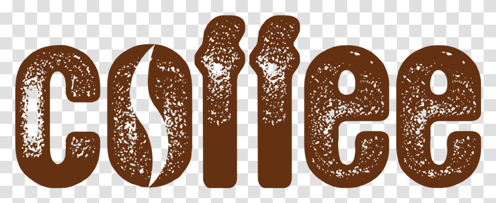 Coffee Text Design Tulisan Coffee, Food, Bread, Dessert, Bread Loaf Transparent Png