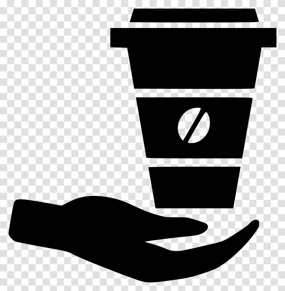 Coffee To Go Coffee To Go Icon, Stencil, Bottle, Hook Transparent Png