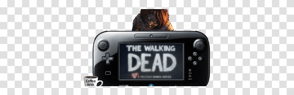 Coffee With Games The Walking Dead To Wii U Walkers Don't Pikmin 3 Wii U Gamepad, Person, Human, Electronics, Stereo Transparent Png