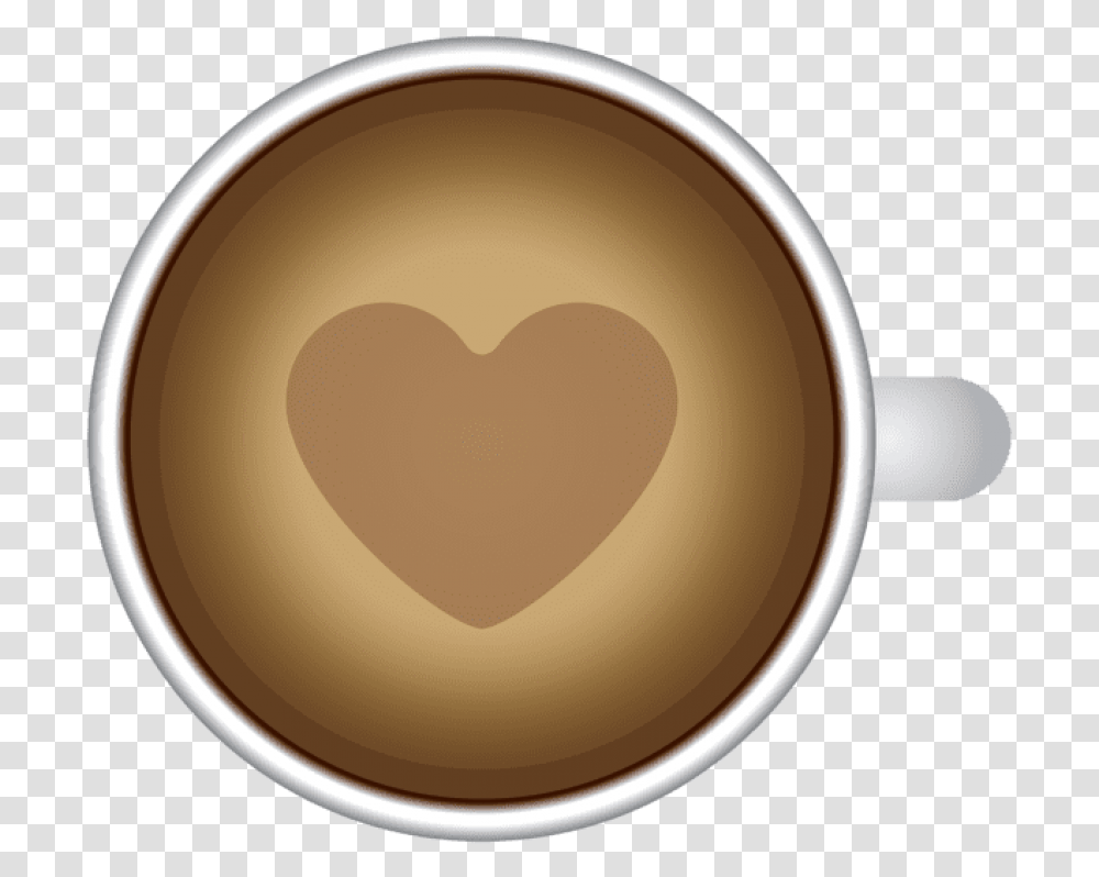 Coffee With Heart, Coffee Cup, Bowl, Pottery, Beverage Transparent Png