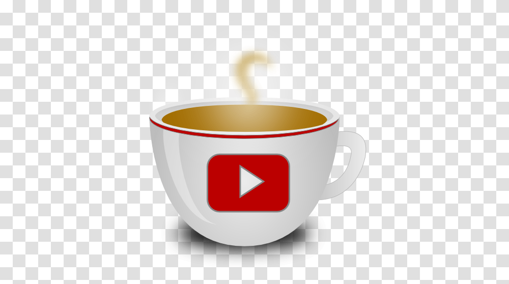 Coffee Youtube Play Free Icon Of Icons Serveware, Coffee Cup, Ketchup, Food, Beverage Transparent Png