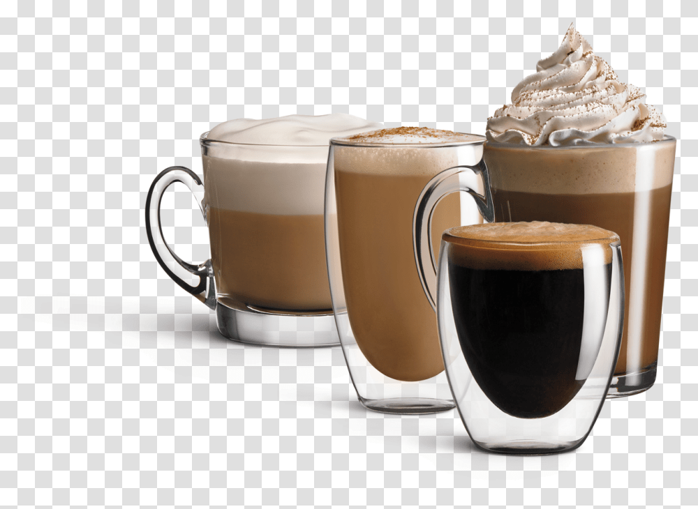 Coffees, Cream, Dessert, Food, Coffee Cup Transparent Png