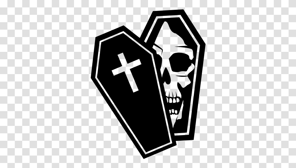 Coffin And A Skull Coffin Boys, Gray, World Of Warcraft Transparent Png
