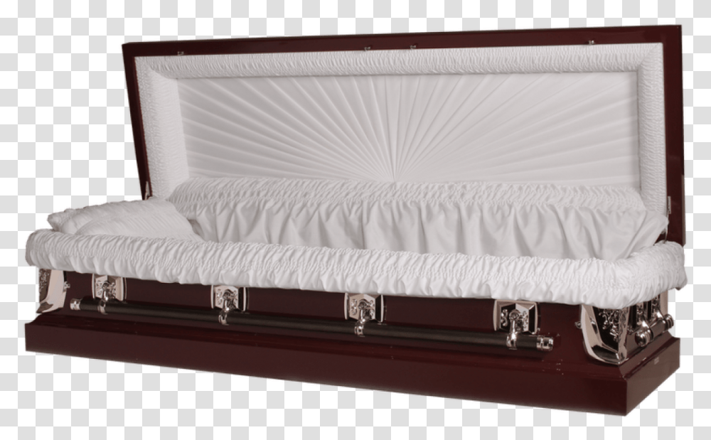 Coffin Clipart Coffin, Furniture, Bed, Mattress, Couch Transparent Png