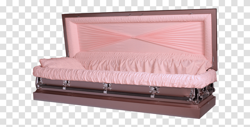 Coffin Clipart Funeral Casket Coffin, Furniture, Bed, Mattress, Foam Transparent Png