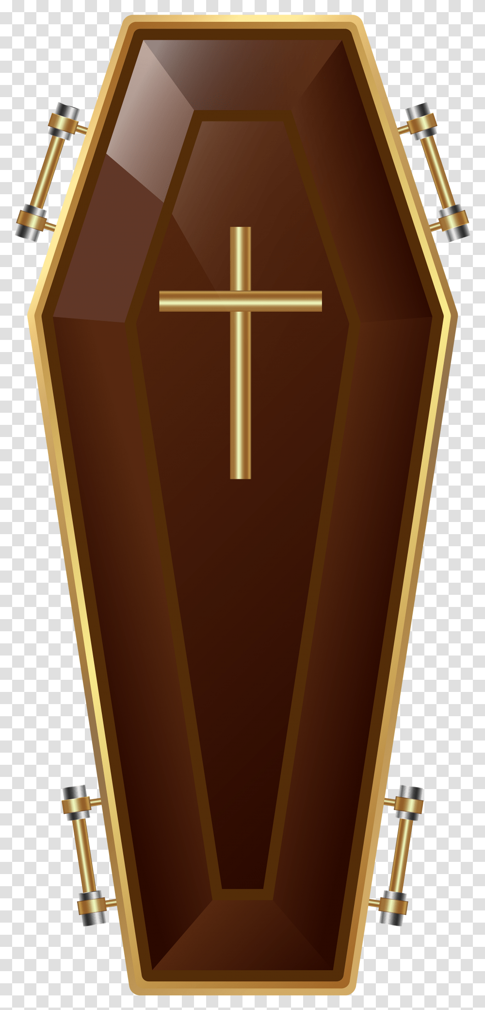 Coffin, Cross, Glass, Trophy Transparent Png