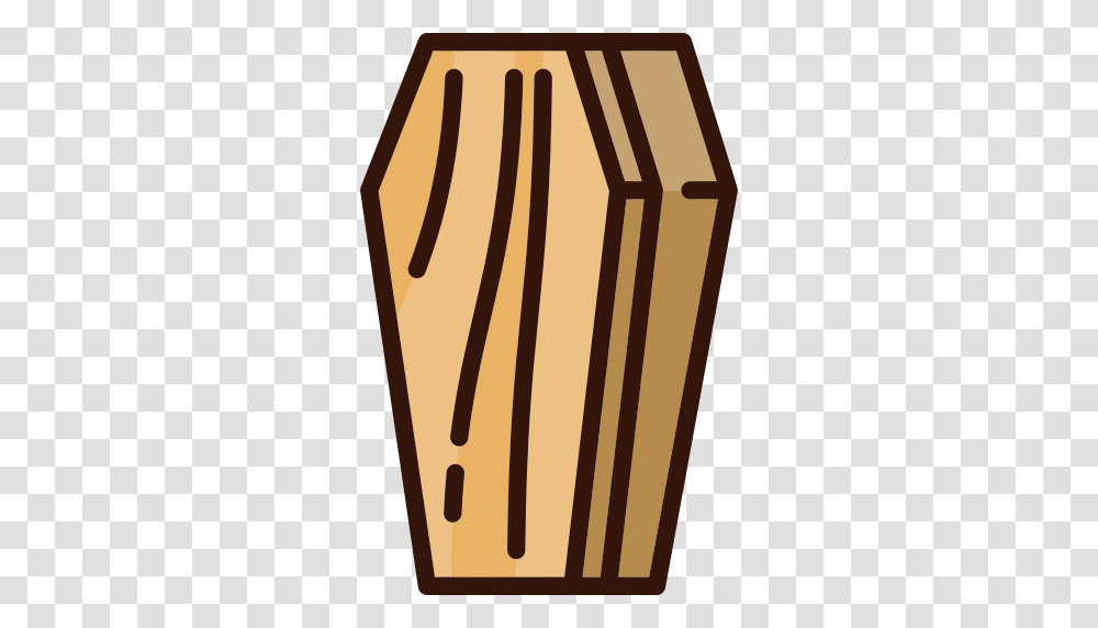 Coffin Icon, Word, Tabletop, Wood Transparent Png