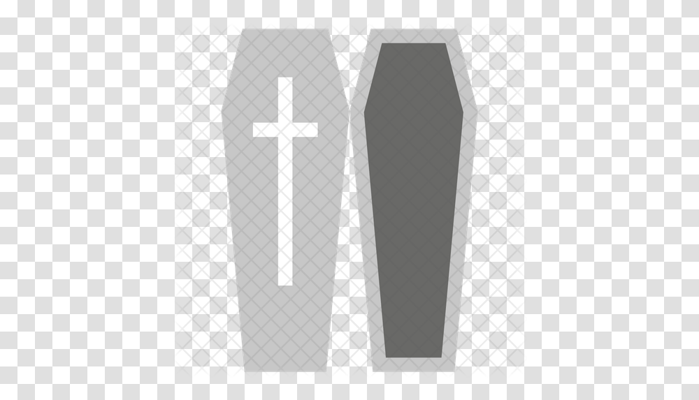 Coffin Icon Vertical, Arrow, Symbol, Cross, Oars Transparent Png