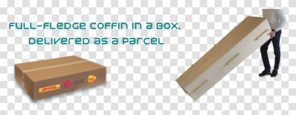 Coffin In A Box, Person, Human, Cardboard, Carton Transparent Png