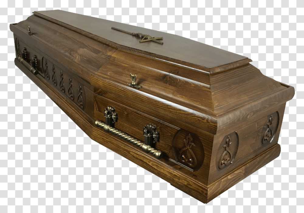 Coffin, Treasure, Box, Wood, Hardwood Transparent Png