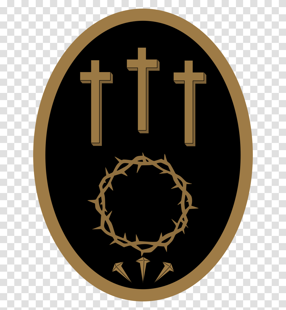 Cofradia De Las Siete Palabras De Jesus, Cross, Logo, Trademark Transparent Png