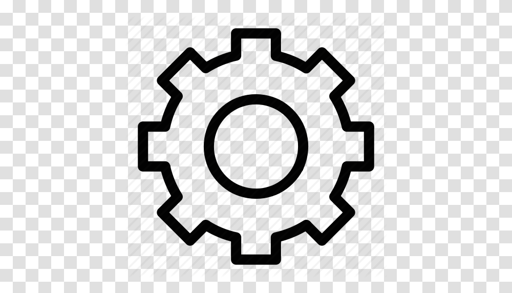 Cog Configuration Gear Preferences Settings Tools Icon, Machine, Piano, Leisure Activities, Musical Instrument Transparent Png